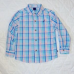 Nautica Long Sleeve Button-Down Shirt